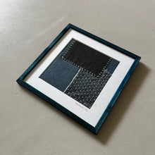 Framed Art - SASHIKODENIM® 'denim repair' no.1