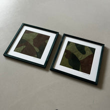 Framed Art - SASHIKODENIM® 'camo collage' no.1