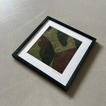 Framed Art - SASHIKODENIM® 'camo collage' no.1