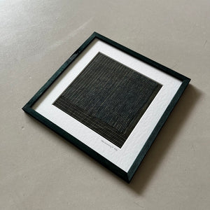 Framed Art - SASHIKODENIM® 'ancient boro' no.2